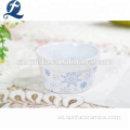 Anpassad tryckning keramik mat ramekin keramisk tårta cup